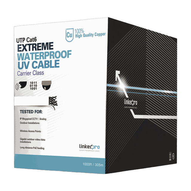 LinkedPro by Epcom PRO-CAT-6-EXT-LITEW